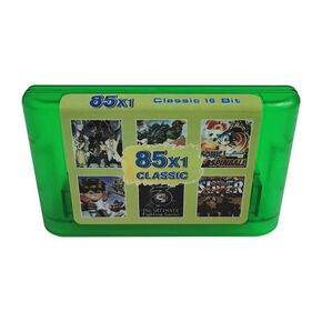 Classic Retro Super Games 85 Games in 1 Multi Game Cartridge for Sega Genesis / Mega Drive 16Bit Game Consoles