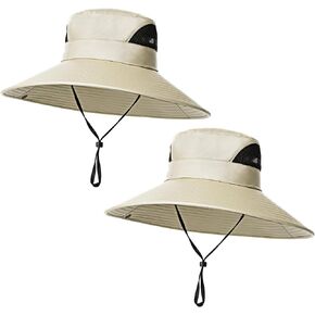 Sun Hat Hat Men XXL XXL BRIM WIDE BRIM HAT BIG HEAD مقاوم للماء UPF 50+ شمس الصيف لصيد السفاري في الصيد in Kuwait