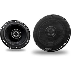 Kenwood KFC-1698RS 6-1/2" 2-Way Car Speakers – 320W Peak Power, Acoustic Sound Harmonizer, Sound Field Enhancer, Easy Installation