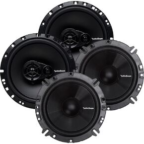 (2) Rockford Fosgate R165-S 6.5" Car Component Speakers+(2) R165X3 6.5" Speakers