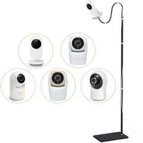 Monitor Baby Floor Stand Mount متوافق مع VTech VM819 ، Advanced HQ MAX ، New VM901 ، RM7764HD ، RM5467HD Baby Monitor ، حامل حامل كاميرا الأطفال مع ارتفاع قابل للتعديل ، خارج الطفل ، المزيد من الأمان in Kuwait