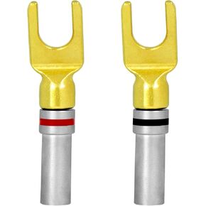 #US 2X F-Type Male to Female Quick-Push-On Adapter Co Cable Contor Nickel
