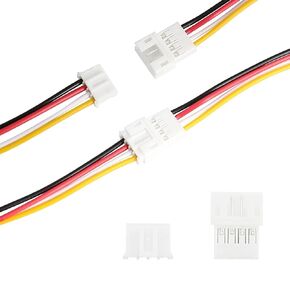 #US 24-Set JST 1.25mm Male & Female Contor Kit 2-7 Pin with 20CM Wire Cable