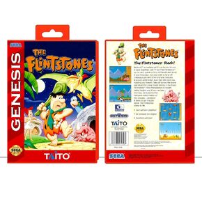 Flintstones,The | (SGR) Sega Genesis - Game Case Only - No Game