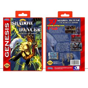 Shadow Dancer | (SGR) Sega Genesis - Game Case Only - No Game