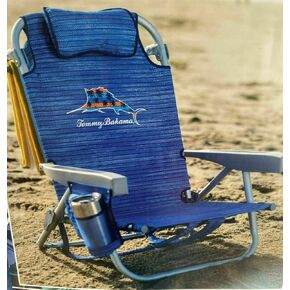Tommy Bahama Backpack Beach Chair,Aluminum, (Sailfish and Palms)