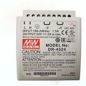 Meanwell DR-4524 Power Supply - 45W 24V 2A