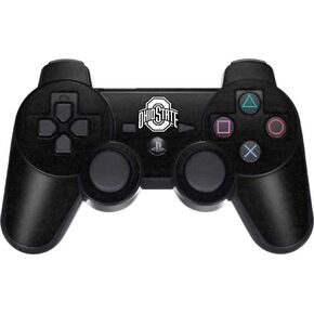 Skinit Decal Gaming Skin Compatible with PS3 Dual Shock Wireless Controller - Officially Licensed Ohio State University OSU Ohio State Black Design
