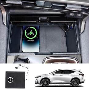 Compatible with Lexus NX 250 350 Series Car Wireless Charging Pad, Fast Charging fit for iPhone 15 14 13 12