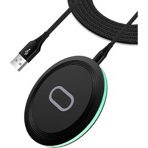Google Pixel 9a Wireless Charger Fast Charging Pad for Google Pixel 9 Pro XL,9 Pro Fold,9 Pro,8,8 Pro,7,7 Pro,6,6 Pro,5,4XL,4,3XL,3,2, 15W Wireless Charging Station for Samsung S25 S24,iPhone 16 15 14