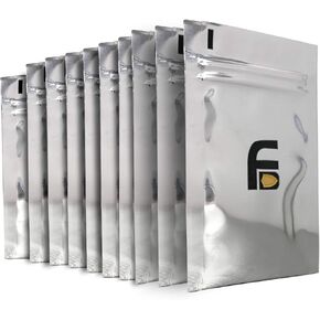 RFID Credit Card Protection Bags Sleeves Premium 10pc Uber Thick & Heavy Duty Faraday Cage 2.5x4 for Credit Card USB SD Memory Disk