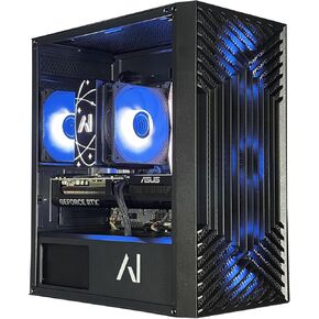 Essentials 50 Desktop PC | Ryzen 5 9600X 3.9 GHz (5.4 GHz Turbo Boost) | 32GB DDR5 6000 | RTX 5060 Ti 16GB GDDR7 | 1TB NVME SSD | 650W Gold Power Supply | Wi-Fi | ARGB Fans | Win 11