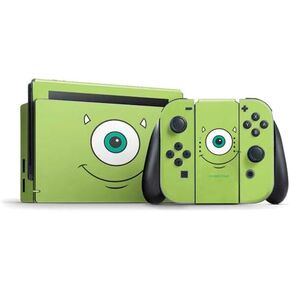 Skinit Decal Gaming Skin Compatible with Nintendo Switch Bundle - Officially Licensed Disney Monsters Inc. Sulley Design