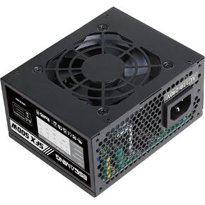 ESGAMING SFX 500W / Mini ITX/Micro ATX, Full Range Active PFC 110-240V, Low Noise Desktop Gaming Server SFX Form Factor Computer Power Supply
