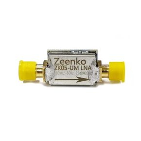 AURSINC ZK04-UM LNA Amplifier, 100kHz-4GHz, Low Power, Low Noise, 18dB Gain, USB Interface Powered, Used for TinySA Ultra, RF & Software Defined Radio (SDR)