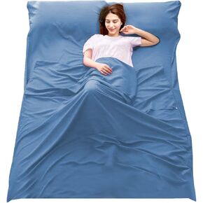 Sleeping Bag Liner Camping Travel Home Bed Sheet Lightweight Breathable Hotel Compact Sacks