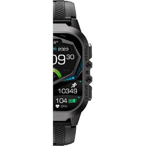 OUKITEL BT20 Smart Watch for Men Military, 1.96" AMOLED Smartwatch with Bluetooth Voice Call for Android iOS Phone,Waterproof Fitness Watch,24H Health Monitor