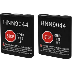 Mighty Max Battery ML-HNN9044 Replacement for Motorola HNN9056, HNN9056a - 2 Pack
