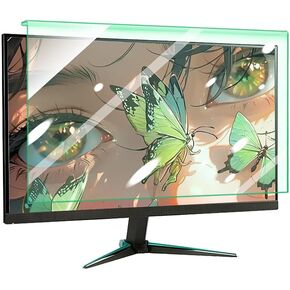 Anti Blue Light Monitor Screen Protector for 13.3-27 inch Diagonal Desktop Computer Monitor HDTV LED PC Monitor Anti Glare Blue Light Blocking Screen Filter,15.6in 16:9