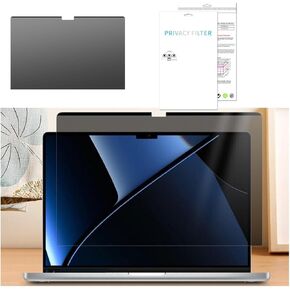 Magnetic Privacy Screen for 13.3-16 Inch, Anti-Glare Laptop Screen Protector Filter (14in/306x201mm)