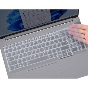 CaseBuy Keyboard Cover for 2025 2024 Lenovo ThinkBook 16 G6 G7 16-inch Laptop, ThinkBook 16 Gen 6/7 Keyboard Protector Skin -Ombre Pink