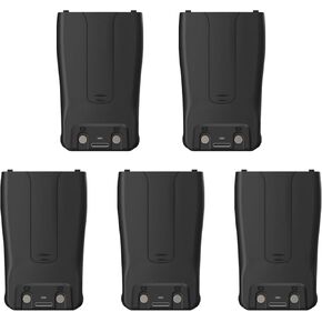 5Packs 888S Two Way Radio Li-ion Battery 1500mAh USB-C Rechargeable BL-1 3.7V Compatible with 777S 666S 999S H-777 C1 Walkie Talkies