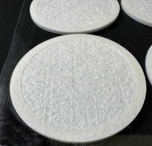 Microppose Original Synthetic Polyfil 2.5" Monotub Adhesive Filter Disks (6-Pack) in Saudi Arabia