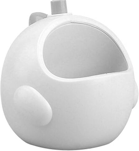 مروحة مكتب USB ، كرتون ديناصور هادئ معاد شحنه متعدد الوظائف حامل القلم محمولة سطح المكتب مروحة شخصية التبريد الشخصية للمكتب المنزلي (أبيض) in Saudi Arabia