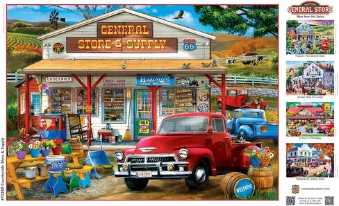 MasterPieces 1000 Piece Jigsaw Puzzle for Adults, Family, Or Youth - Countryside Store & Supply - 19.25"x26.75" in Saudi Arabia