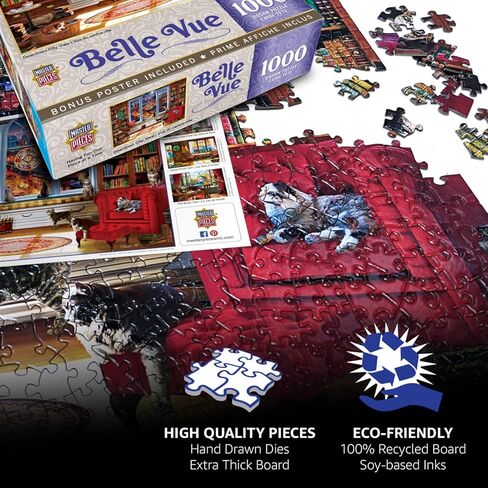 MasterPieces 1000 Piece Jigsaw Puzzle for Adults, Family, Or Youth - Countryside Store & Supply - 19.25"x26.75" in Saudi Arabia