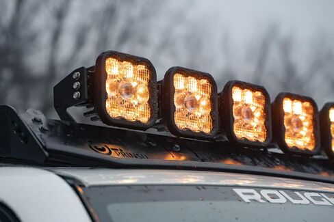 SS5 7-Pod CrossLink Lightbar Kit compatible with Prinsu/Sherpa Roof Racks, Sport Yellow Combo in Saudi Arabia