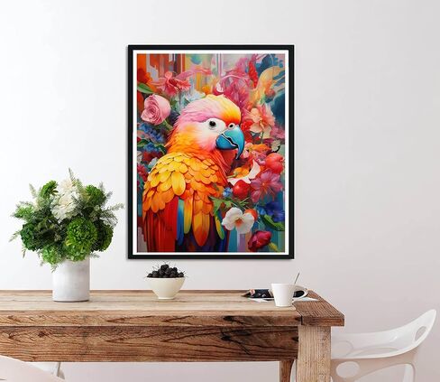 5D Diamond Painting Animal, Paint with Diamonds DIY Diamond Art Rooster, Diymood painting by Number Kits Full Drill Rhinestone for Home Wall Decor 12x12inch in Saudi Arabia