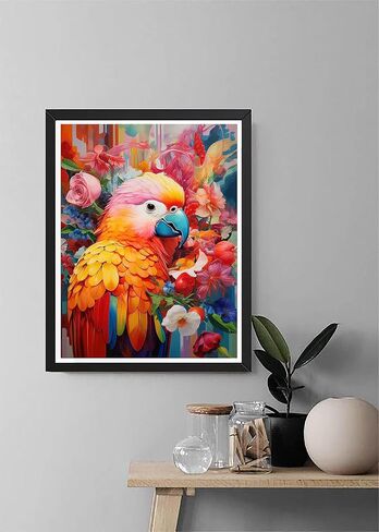 5D Diamond Painting Animal, Paint with Diamonds DIY Diamond Art Rooster, Diymood painting by Number Kits Full Drill Rhinestone for Home Wall Decor 12x12inch in Saudi Arabia