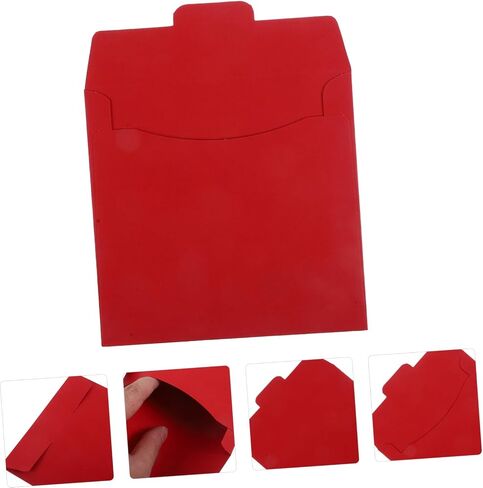 LIFKOME 20pcs Paper CD DVD Sleeves Envelopes for Storage Protects Discs from Scratches for Home Office School and Business Use Efficient Space Saver in Saudi Arabia