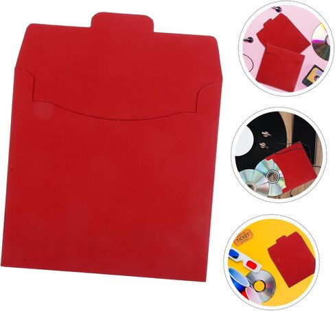 LIFKOME 20pcs Paper CD DVD Sleeves Envelopes for Storage Protects Discs from Scratches for Home Office School and Business Use Efficient Space Saver in Saudi Arabia
