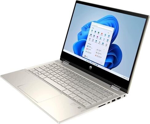 HP 2023 Pavilion x360 2-in-1 Laptop, 14" FHD Touchscreen, Intel Core i5 1135G7 up to 4.2GHz, 16GB RAM, 1TB SSD, Intel Iris Xe Graphics, Wi-Fi, Bluetooth, Windows 11 Home in Saudi Arabia