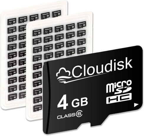 Pack of 100 Micro SD Card 8GB Flash Memory Card Micro SDHC C10 A1 U1 (8GB) in Kuwait
