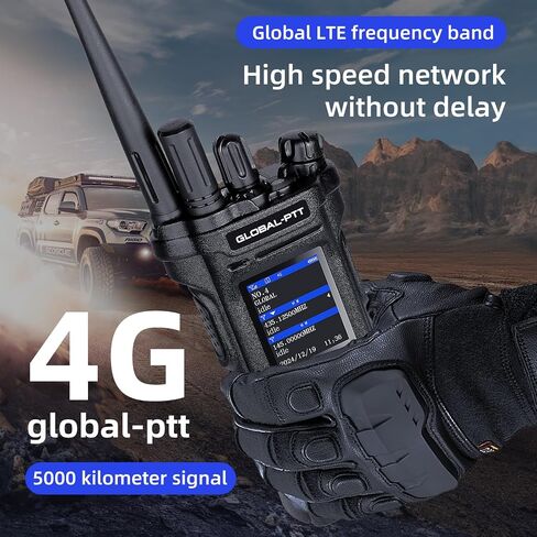2-pack 4G LTE POC و ALANOG UHF ثنائية الاتجاه ، على مستوى البلاد PTT غير محدود Range Walkie Talkie-شملت خطة بيانات لمدة عام واحد (5288) in Kuwait