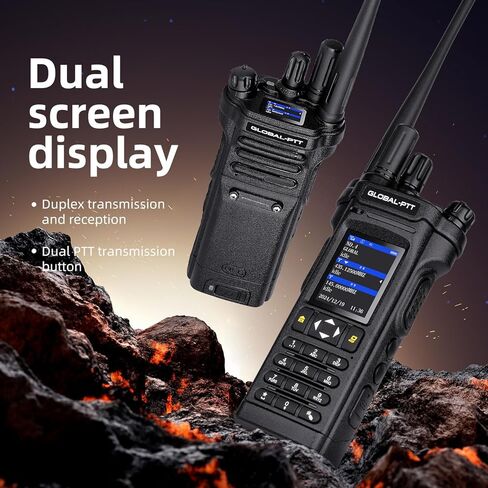 2-pack 4G LTE POC و ALANOG UHF ثنائية الاتجاه ، على مستوى البلاد PTT غير محدود Range Walkie Talkie-شملت خطة بيانات لمدة عام واحد (5288) in Kuwait