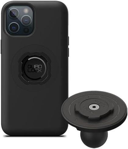 Quad Lock 1" Ball Top Cap Phone Mount Kit with MAG Phone Case and MAG Wireless Charging Head for iPhone 16 Pro Max, Compatible with RAM 1" Socket arms for Car, Truck or RV. in Saudi Arabia