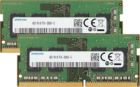 Samsung 8GB DDR4 3200MHz PC4-25600 (PC4-3200AA) CL22 SODIMM 1Rx16 Single Rank 1.2V 260-Pin Laptop, Notebook RAM Memory in Saudi Arabia