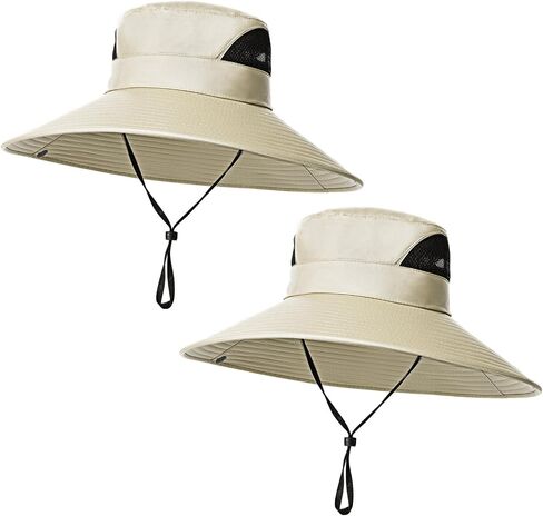 Oversize Sun Hat Men XXL Wide Brim Bucket Hat Big Head Waterproof UPF 50+ Summer Sun Cap for Fishing Hiking Safari in Saudi Arabia