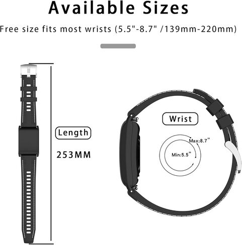 أشرطة رياضية من السيليكون لـ Whoop 4.0 و Whoop 3.0 ، [Silicone and Nylon Composite Design] حزام بديل قابل للتعديل من السيليكون للنساء للنساء in Kuwait