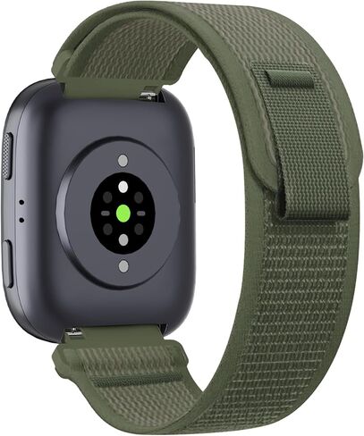 Trail Loop Nylon 22mm Watch Bands Compatible with Amazfit Bip 6/5,Soft Breathable Adjustable Woven Sports Replacement Strap for Amazfit GTR 4/3/3 Pro/2/2e/47mm/Balance Men Women in Kuwait