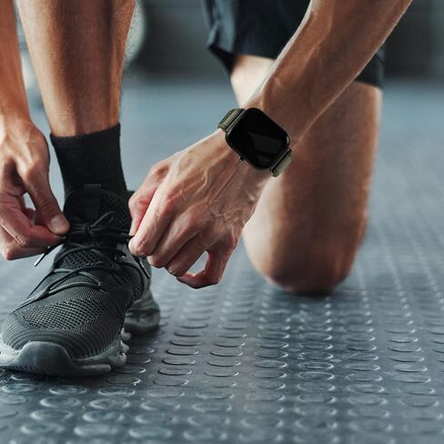 Trail Loop Nylon 22mm Watch Bands Compatible with Amazfit Bip 6/5,Soft Breathable Adjustable Woven Sports Replacement Strap for Amazfit GTR 4/3/3 Pro/2/2e/47mm/Balance Men Women in Kuwait