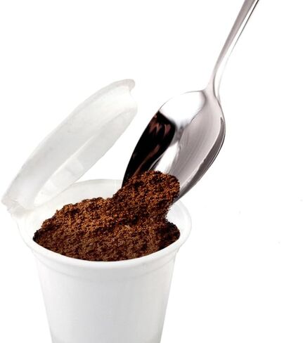 Ifillcup PODS-48 Red Fillable Coffee Pods للاستخدام في Keurig Brewers. يعمل في كل من البيرة الفردية والخمسة. رواسب صفر لمضاعفة تذوق كبيرة. in Kuwait