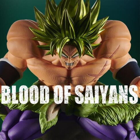 Banpresto - Dragon Ball Super - Broly (Full Power) (Special XVII), Bandai Spirits Blood of Saiyans Figure in Saudi Arabia