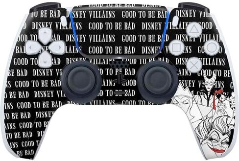 Skinit Decal Gaming Skin Compatible with PS5 Controller - Officially Licensed Disney Villains Sleeping Beauty and Maleficent Art Design in Saudi Arabia