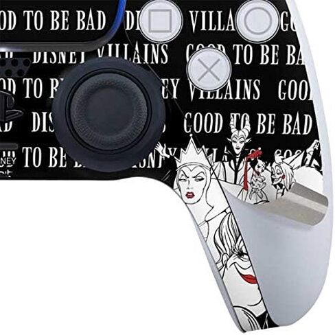 Skinit Decal Gaming Skin Compatible with PS5 Controller - Officially Licensed Disney Villains Sleeping Beauty and Maleficent Art Design in Saudi Arabia