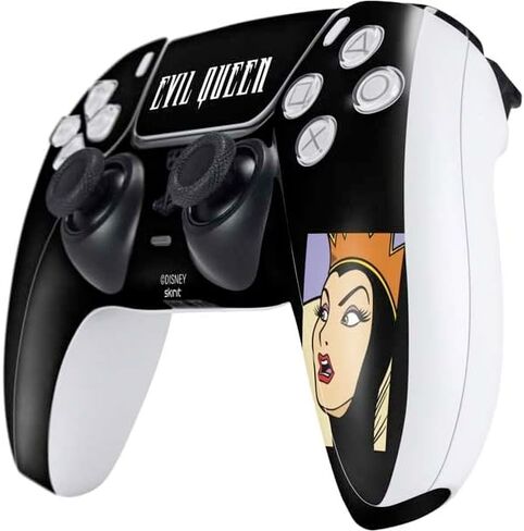 Skinit Decal Gaming Skin Compatible with PS5 Controller - Officially Licensed Disney Villains Sleeping Beauty and Maleficent Art Design in Saudi Arabia